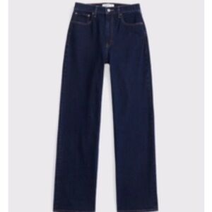 Abercrombie High Rise 90s Relaxed Jean 25 short